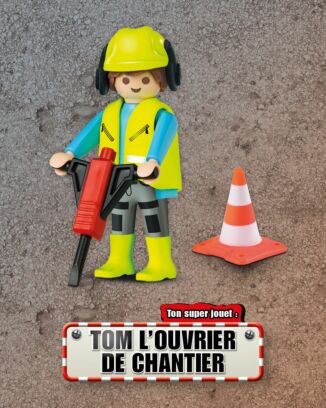 PLAYMOBIL Mag  | N°8 - Folle journée sur le chantier