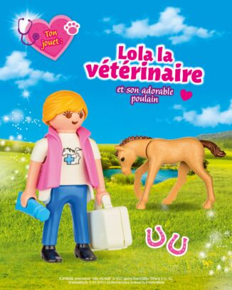 PLAYMOBIL Pink | N°13 - Lola la vétérinaire