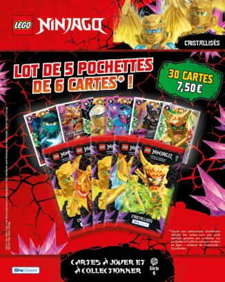 LEGO® NINJAGO® | 30 cartes à jouer et à collectionner