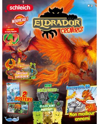 Eldrador | N°2H | Ta super figurine : aigle de feu
