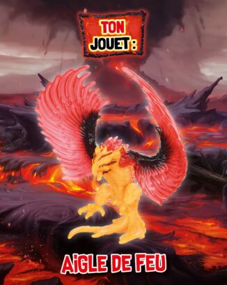 Eldrador | N°2H | Ta super figurine : aigle de feu
