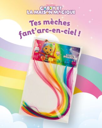 Gabby Maison Magique | N°3H - Mèches fant'arc-en-ciel