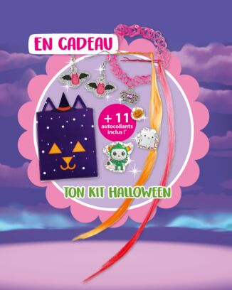 Gabby Maison Magique Spécial | N°2 - Ton kit halloween + 11 autocollants inclus !