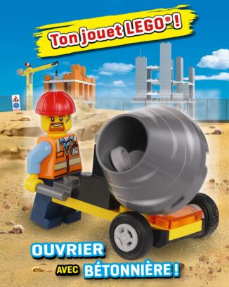 LEGO® City | N°22 | L'ouvrier et sa bétonnière