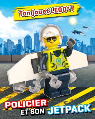 LEGO® City | N°27 | Policier et son jetpack