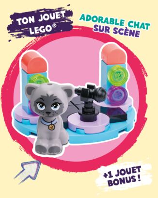 LEGO® Friends© | 23 - L'adorable chat sur scène + 1 jouet bonus