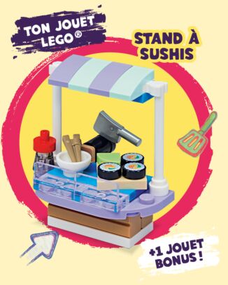 LEGO® Friends© | 20 - Le stand à sushis + 1 jouet bonus 