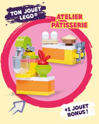 LEGO® Friends© | 21 - L'atelier à pâtisserie + 1 jouet bonus