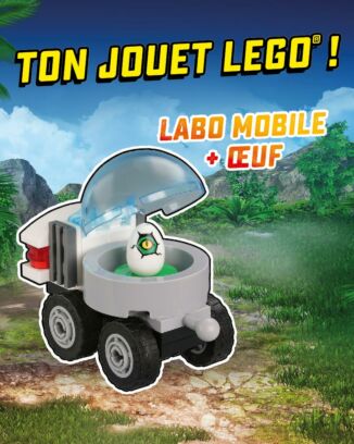 LEGO® Jurassic World™ | N°16 | Labo mobile + œuf dino