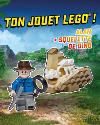 LEGO® Jurassic World™ | N°18 | Alan + squelette de dino