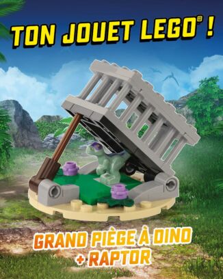 LEGO® Jurassic World™ Hors-série | N°18H | Grand piège à dino + raptor