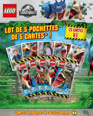 LEGO® Jurassic World™ Série 2 | 25 cartes à jouer et à collectionner