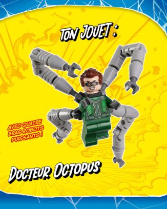 LEGO® Spider-Man | N°15 - Docteur Octopus + 1 carte or