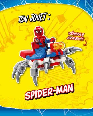 LEGO® Marvel Avengers | N°17 - Spider-Man et véhicule araignée + carte or  