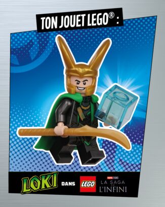LEGO® Marvel Avengers | N°18 - Loki et son sceptre + tesseract