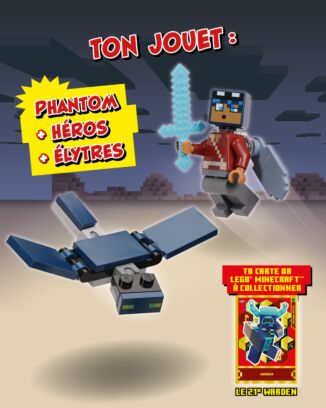 LEGO® Minecraft™ | N°13 Super | Phantom + Héros + Élytres