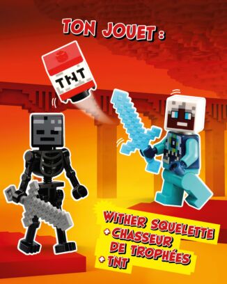 LEGO® Minecraft™ | N°15 | Wither squelette + chasseur de trophées + TNT