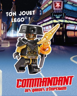 LEGO® Ninjago® | N°22 | Commandant des gardes d'Impérium + 1 carte or
