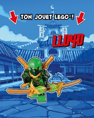 LEGO® Ninjago® | N°22 PLUS | LLoyd + 1 carte or 