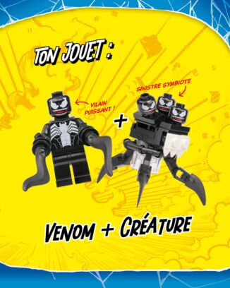 LEGO® Marvel Avengers | N°19 - Méchants Lego® : Venom + Créature à 3 têtes