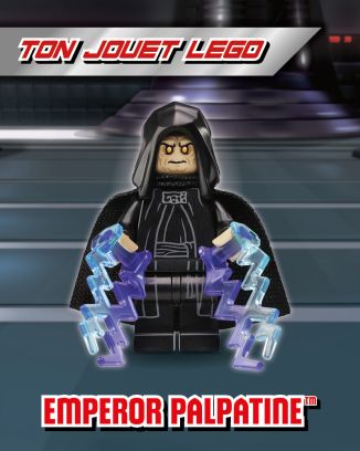 LEGO® Star Wars™ PLUS N°17 | Emperor Palpatine™ + 1 carte or édition force 