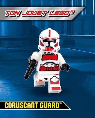 LEGO® Star Wars™ SUPER N°17 | Coruscant Guard™ + 1 carte édition force