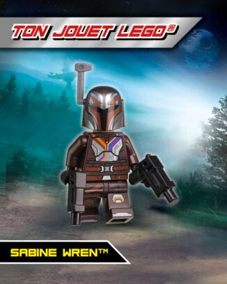 LEGO® Star Wars™ PLUS N°19 | Sabine Wren™ + 1 carte or !
