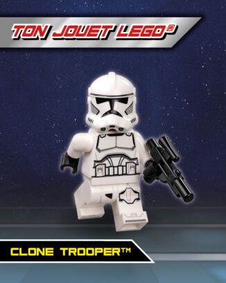 LEGO® Star Wars™ SUPER N°19 | Clone Trooper™ + 1 carte or