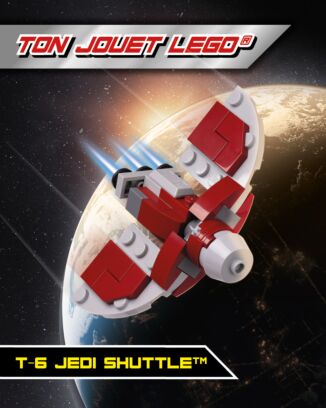 LEGO® Star Wars™ PLUS N°20 | Une navette Jedi T-6™ + une carte or !
