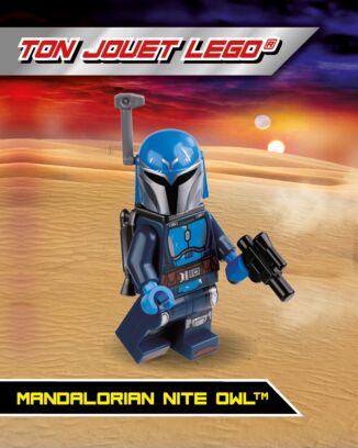 LEGO® Star Wars™ N°21 | Mandalorienne de l’unité Nite Owl™ + 1 carte or !