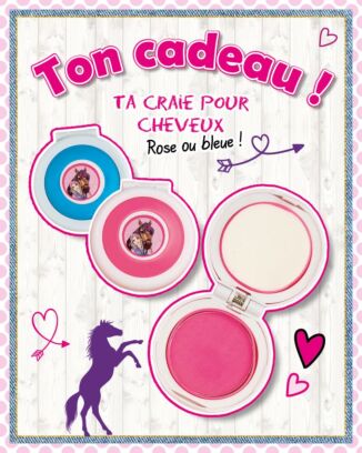 Lissy | N°16 - De la craie pour cheveux rose ou bleue