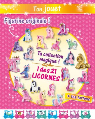 Lissy Pony | N°9| Ta collection magique ! 1 des 21 licornes + tes stickers