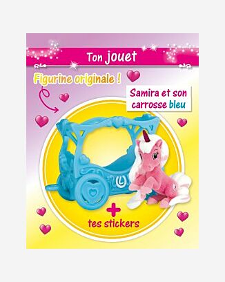 Lissy Pony | N°11| Samira et son carrosse bleu + tes stickers