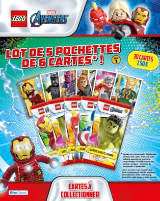 LEGO® Marvel Avengers Série 1 | 30 cartes à jouer et à collectionner