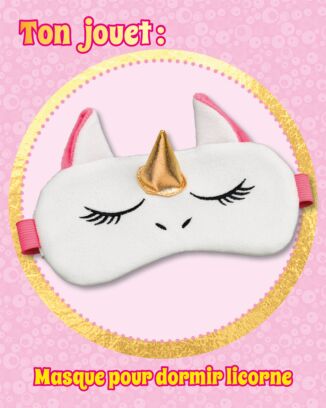 Mia et moi® | N°9 Plus| Un masque pour dormir licorne