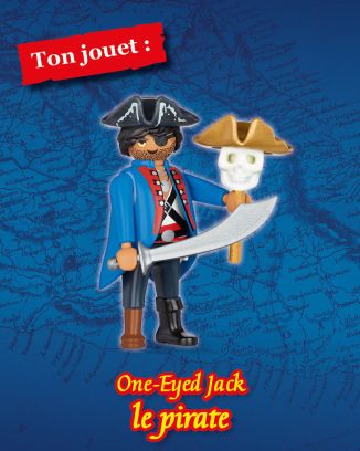 PLAYMOBIL® Adventure | N°1H| One-Eyed Jack le pirate
