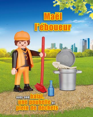 PLAYMOBIL Mag  | N°22 - Maël l'éboueur