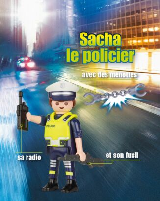 PLAYMOBIL Mag  | N°8 Hors-série - Sacha le policier