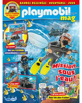 PLAYMOBIL Mag  | N°10 Hors-série - Rayan, le plongeur des forces spéciales