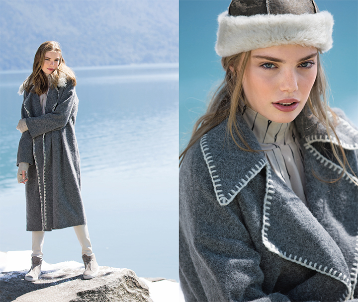 Manteau pelisse - Burda Style Novembre 2016