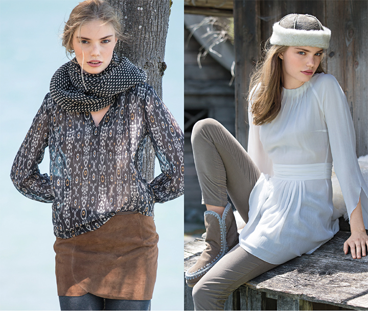 Chemisier, minijupe et tunique - Burda Style Novembre 2016