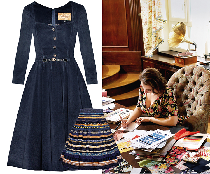 Burda Style Novembre 2016 - Lena Hoschek dans son bureau  