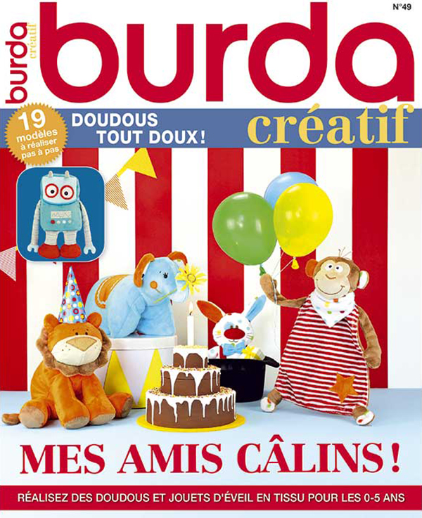 Burda Créatif : Mes amis câlins