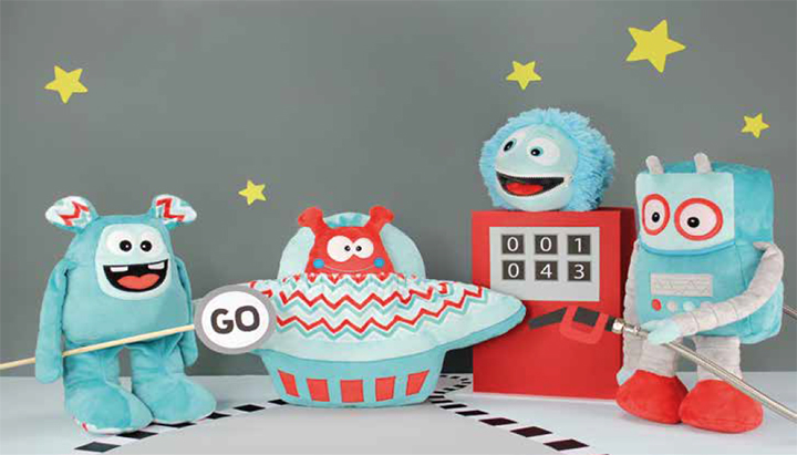 LE RALLYE INTERGALACTIQUE… - Burda Créatif : Mes amis câlins