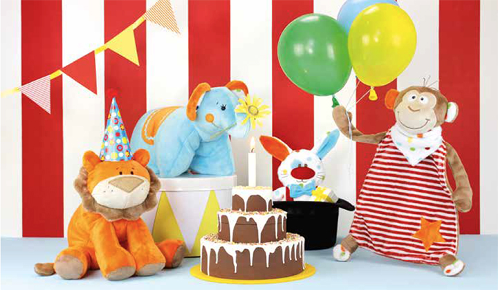FÊTE D'ANNIVERSAIRE AU CIRQUE… - Burda Créatif : Mes amis câlins