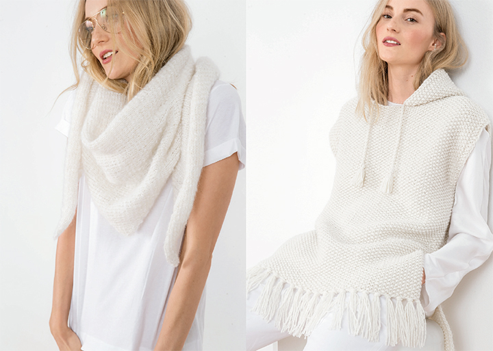 Le blanc pur - burda maille et tricot 