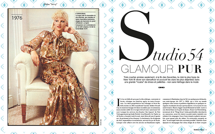 En ouverture, le modèle d'époque et la tendance du thème - burda style Vintage