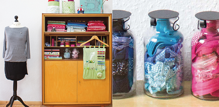 RANGEMENTS MALINS... Burda Créatif n°50 Février 2017