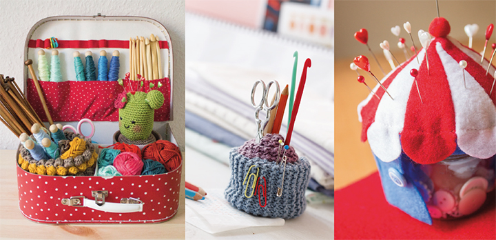 
RANGEMENTS DÉCORATIFS… Burda Créatif n°50 Février 2017
