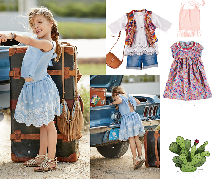 
Sur la route... du Far West ! - Susanne Bisovsky dans le Burda KIDS printemps-été 2017
